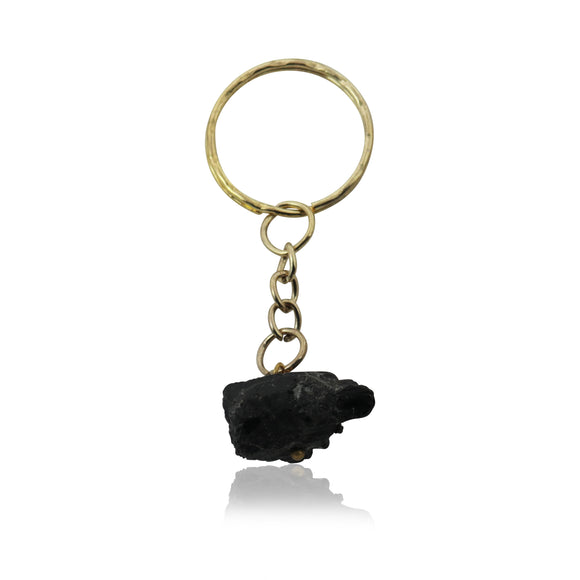 מחזיק מפתחות מאבן טורמלין שחור
