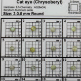 גודל 3-3.5ממ עין החתול קריסובריל מקורית